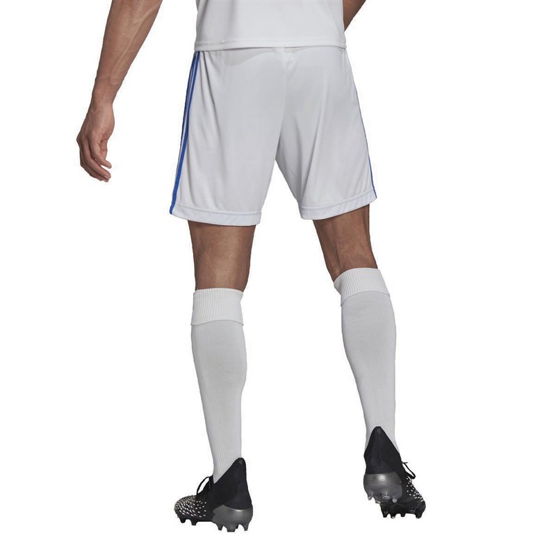 adidas Mens RMCF Real Madrid Home Shorts White