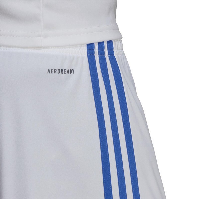 adidas Mens RMCF Real Madrid Home Shorts White