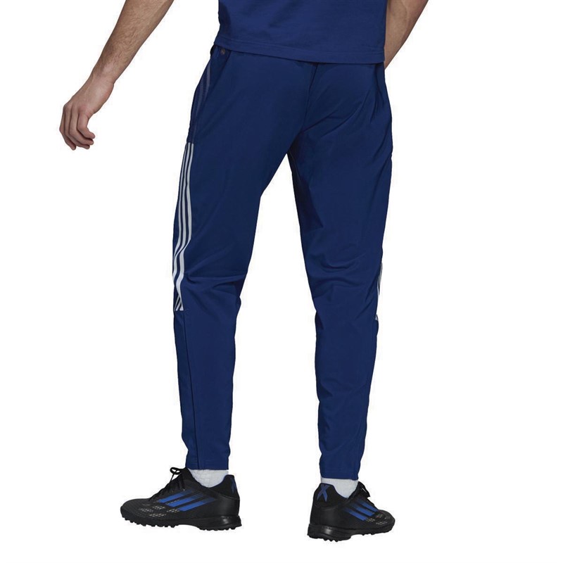 adidas Mens Rmcf Real Madrid Woven Tracksuit Bottoms Victory Blue