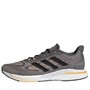 adidas Mens Supernova+ Boost Neutral Running Shoes Grey Four/Core Black/Flash Orange
