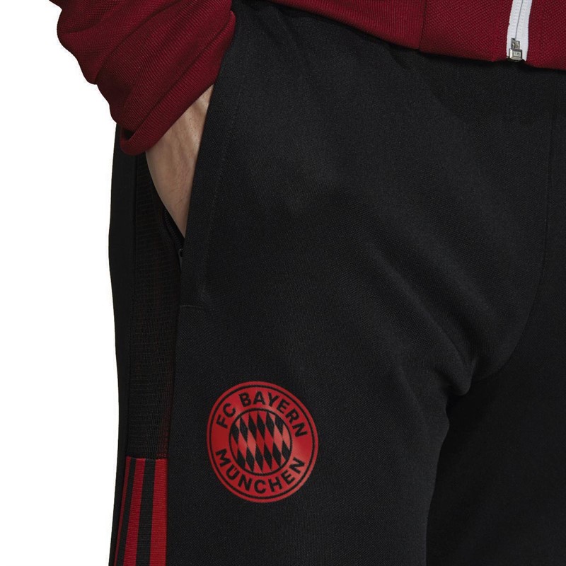 Buy Adidas Mens FCB FC Bayern Munich Tiro Training Tracksuit Bottoms Black