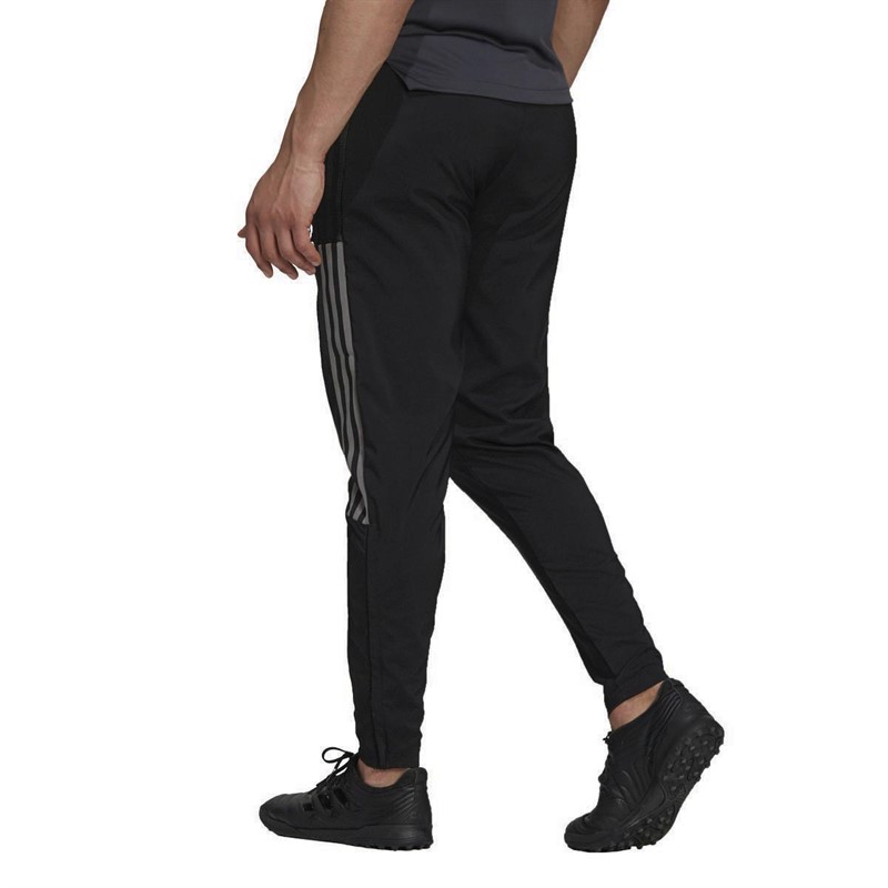 adidas Mens JFC Juventus Tiro Presentation Tracksuit Bottoms Black
