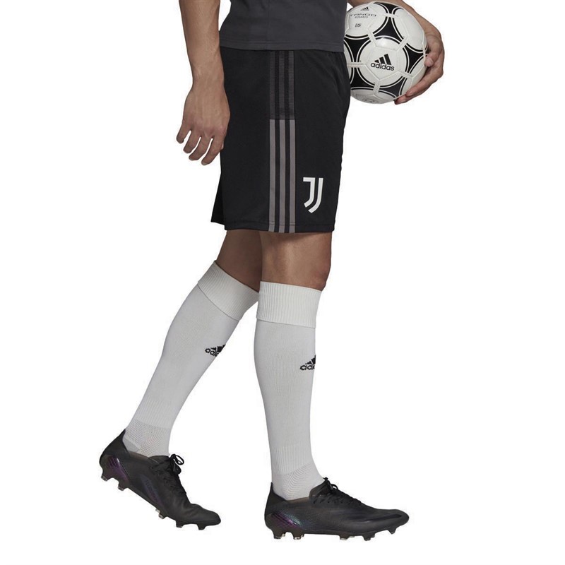 adidas Herren JFC Juventus Tiro Fußball Shorts Schwarz
