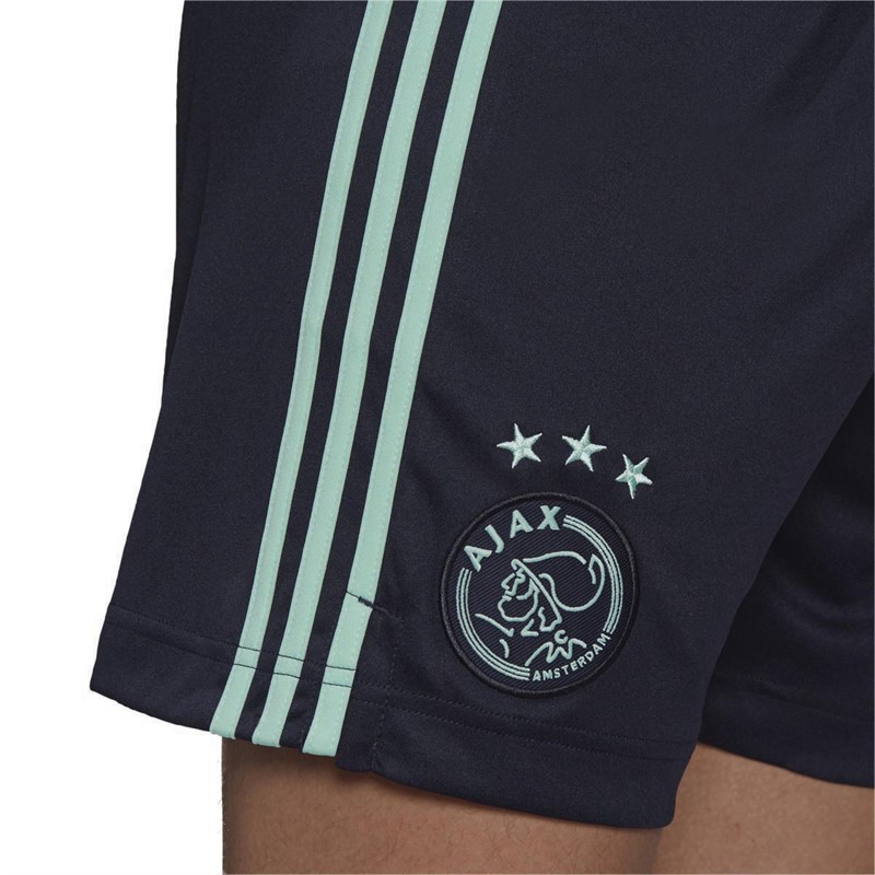adidas Mens AFC Ajax Amsterdam Away Shorts Legend Ink