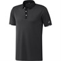 adidas Herren Heat.Rdy Micro-Stripe Golf Kurzarm Polohemden Schwarz