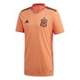adidas Mens FEF Spain Goalkeeper Jersey Easy Orange