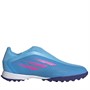 adidas Mens X Speedflow.3 Laceless TF Astro Sky Rush/Team Shock Pink/Footwear White