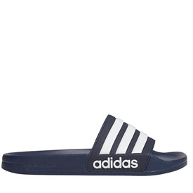 Buy adidas Mens Adilette Cloudfoam Slides Collegiate Navy/Footwear