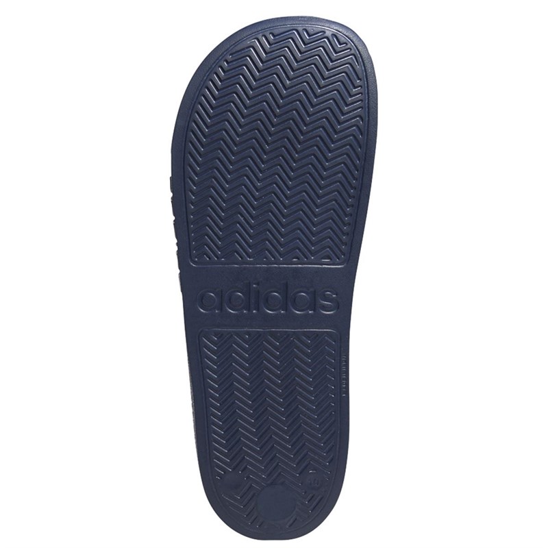 Adidas cloudfoam slides discount navy