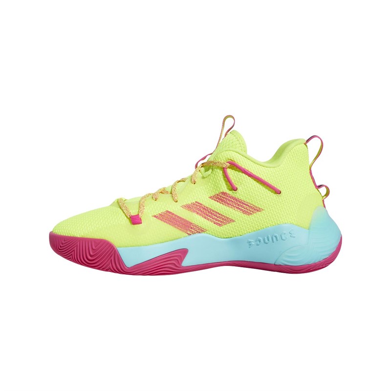 Adidas black 2024 pink yellow shoes