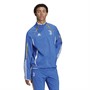 adidas Mens JFC Juventus Teamgeist Woven Jacket Hi Res Blue
