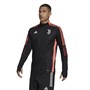 adidas Mens JFC Juventus Tiro Training Top Black/Turbo
