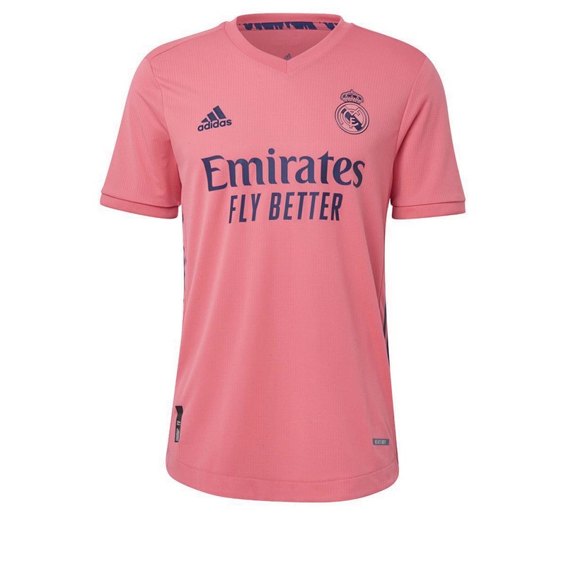 Buy Adidas Mens RMCF Real Madrid Authentic Away Jersey Spring Pink Buy Adidas Mens RMCF Real Madrid Authentic Away Jersey Spring Pink