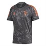 adidas Mens JFC Juventus Ultimate Training Jersey Black/App Signal Orange
