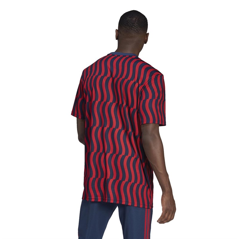 adidas Herren FCB FC Bayern Munich Pre-Match Fußball Trikots Mehrfarbig