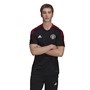 adidas Mens MUFC Manchester United Tiro Training Jersey Black