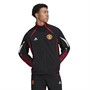 adidas Mens MUFC Manchester United Teamgeist Woven Jacket Black