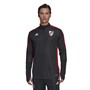 adidas Mens River Plate Tiro Training Top Carbon
