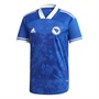 adidas Mens FFBH Bosnia And Herzegovina Home Jersey Royal Blue