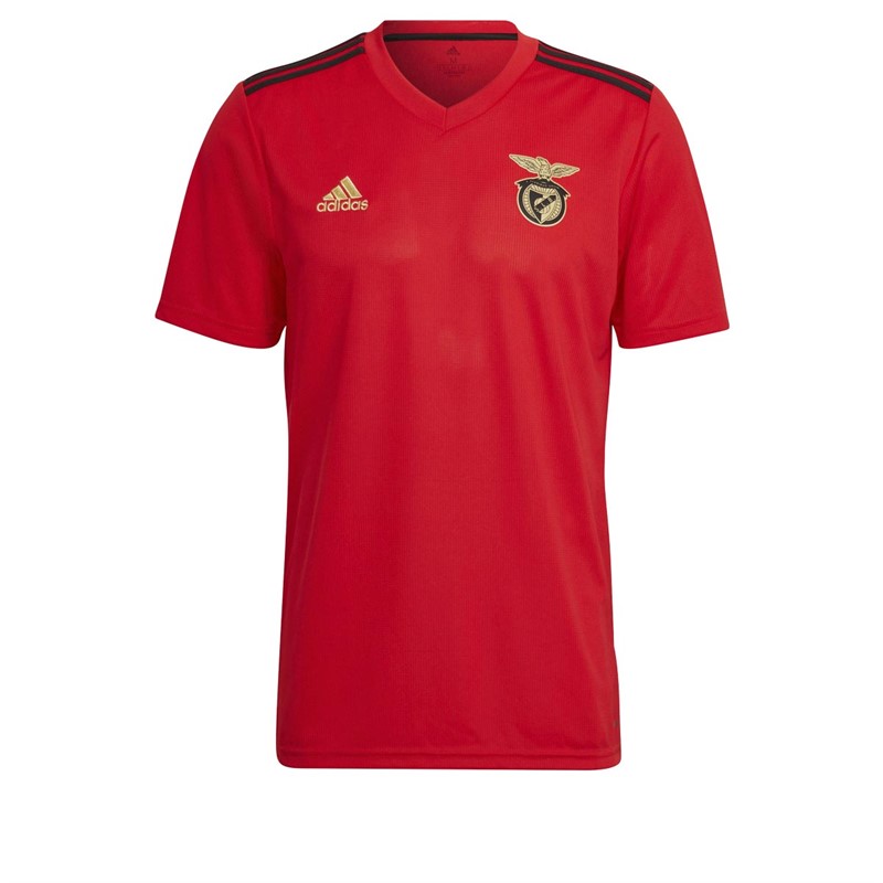 adidas Mens SLB Benfica Home Jersey Benfica Red