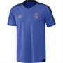 adidas Mens RMCF Real Madrid Tiro Training Jersey Hi Res Blue