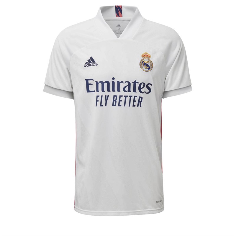 adidas Herren RMCF Real Madrid Home Fußball Trikots Weiß