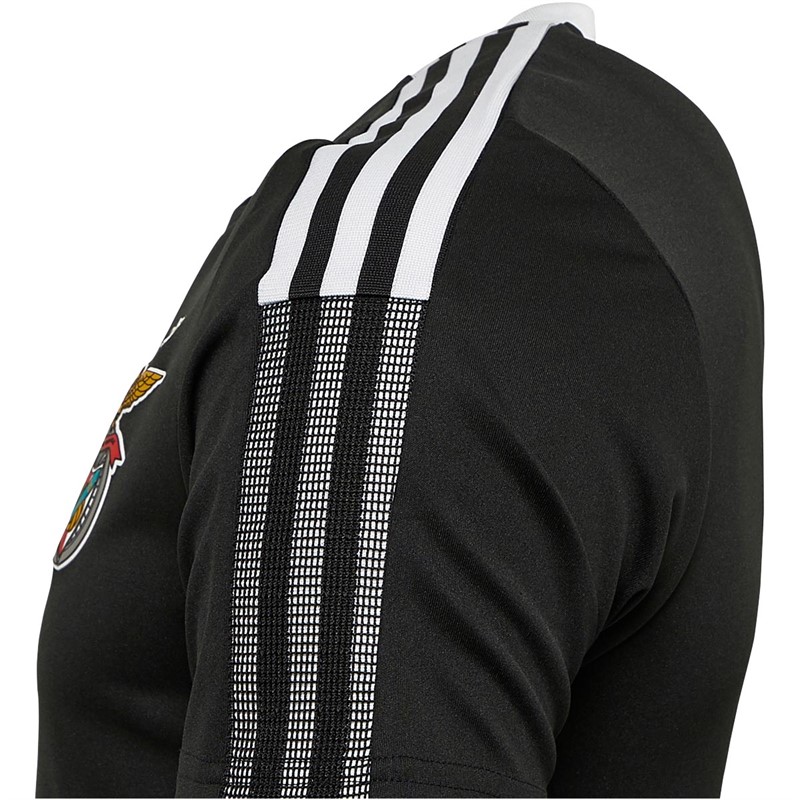 adidas Mens SLB Benfica Training Jersey Black