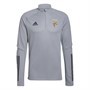 adidas Mens SLB Benfica Training Top Team Mid Gey