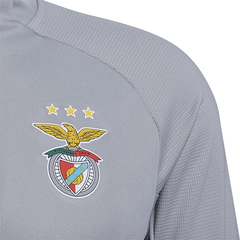 adidas Mens SLB Benfica Training Top Team Mid Gey
