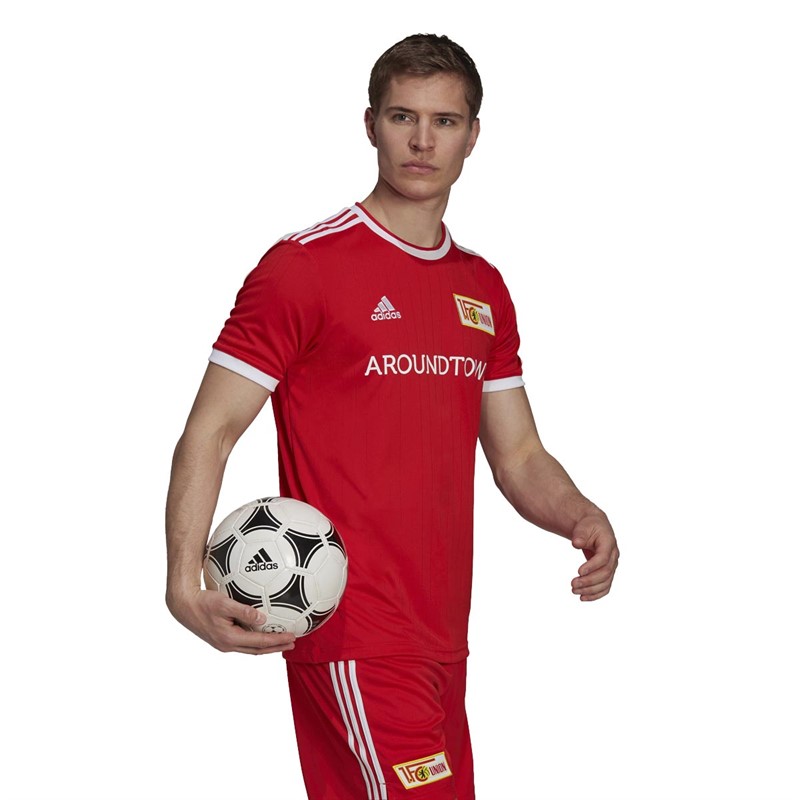 adidas Mens UNB 1. FC Union Berlin Home Jersey Vivid Red