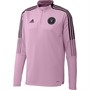adidas Mens IMCF Inter Miami CF Training Top True Pink/Black