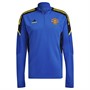 adidas Mens MUFC Manchester United Condivo EU Training Top Glow Blue