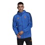 adidas Mens RMCF Real Madrid Tiro Presentation Track Top Hi Res Blue