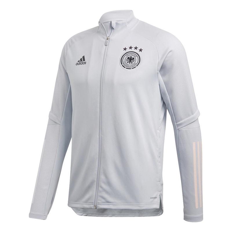 adidas Mens DFB Germany Training Track Top Clear Grey