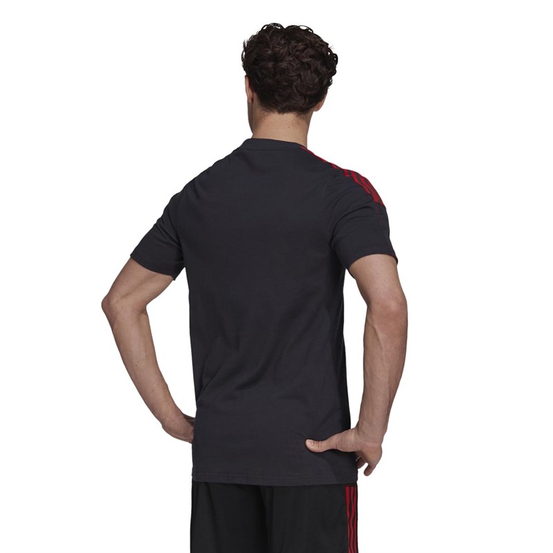 adidas Herren FCB FC Bayern Munich Tiro T-Shirts Schwarz