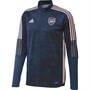 adidas Mens AFC Arsenal Graphic Track Top Legend Marine/Collegiate Navy