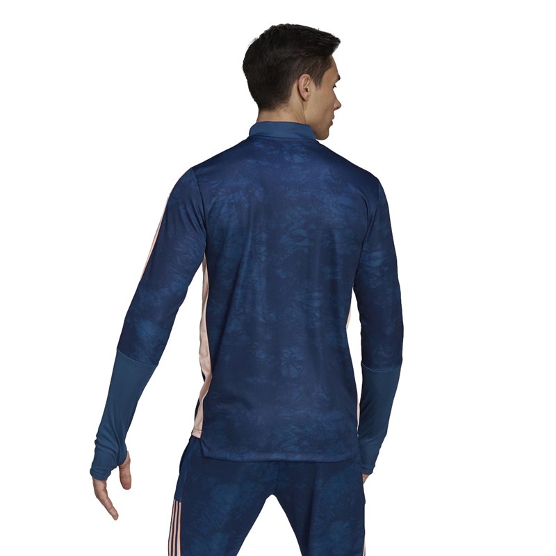 adidas Mens AFC Arsenal Graphic Track Top Legend Marine/Collegiate Navy