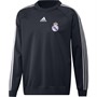adidas Mens RMCF Real Madrid Teamgeist Crew Sweatshirt Night Navy