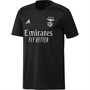 adidas Herren SLB Benfica Away Fußball Trikots Schwarz