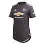 adidas Womens MUFC Manchester United Away Authentic Jersey Legacy Green/Black