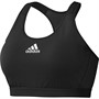 adidas Womens Don't Rest Alphaskin Padded Bra (Plus Size) Black