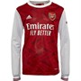 adidas Junior AFC Arsenal Long Sleeve Home Jersey Active Maroon/White