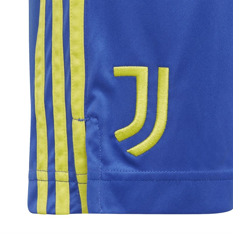 adidas Junior JFC Juventus Third Shorts Hi Res Blue