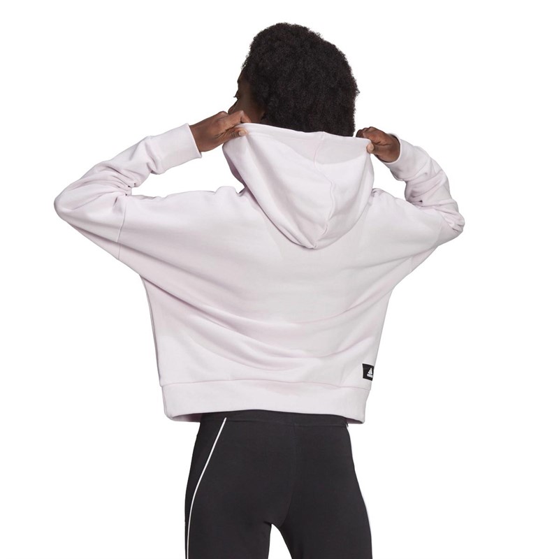 adidas Dame Future Icons Hættetrøjer Lyserød