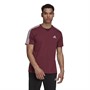 adidas Heren Essentials 3-stripes T-shirts Rood