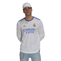 adidas Herre RMCF Real Madrid Authentic Home Sport træningstrøjer Hvid
