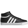 adidas Mens Retrovulc Mid Trainers Core Black/Footwear White/Core Black
