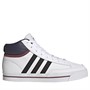 adidas Mens Retrovulc Mid Trainers Footwear White/Core Black/Shadow Navy