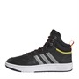 adidas Hoops 3.0 Mid Winterized Trainers Core Black/Iron Metallic/Pulse Olive