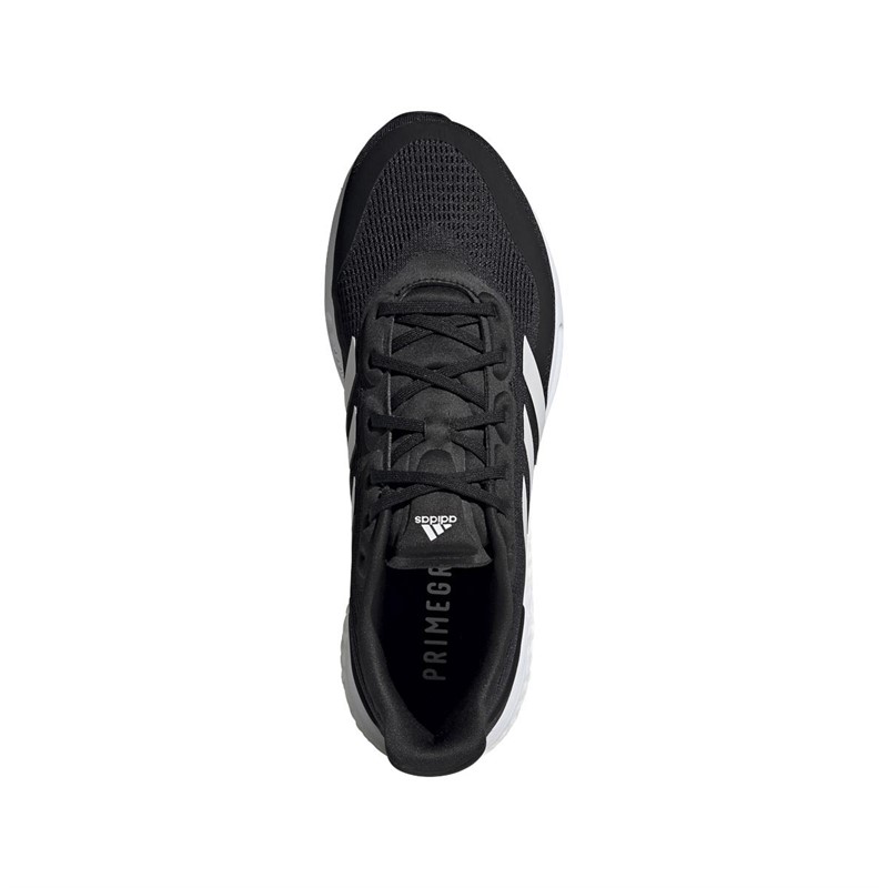 adidas Mens Supernova Neutral Running Shoes Core Black/Footwear White/Halo Silver